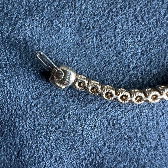 David Yurman Tennis Bracelet in 18K Gold w/ Color Change Garnets - 3mm - Medium - Picture 12 of 16